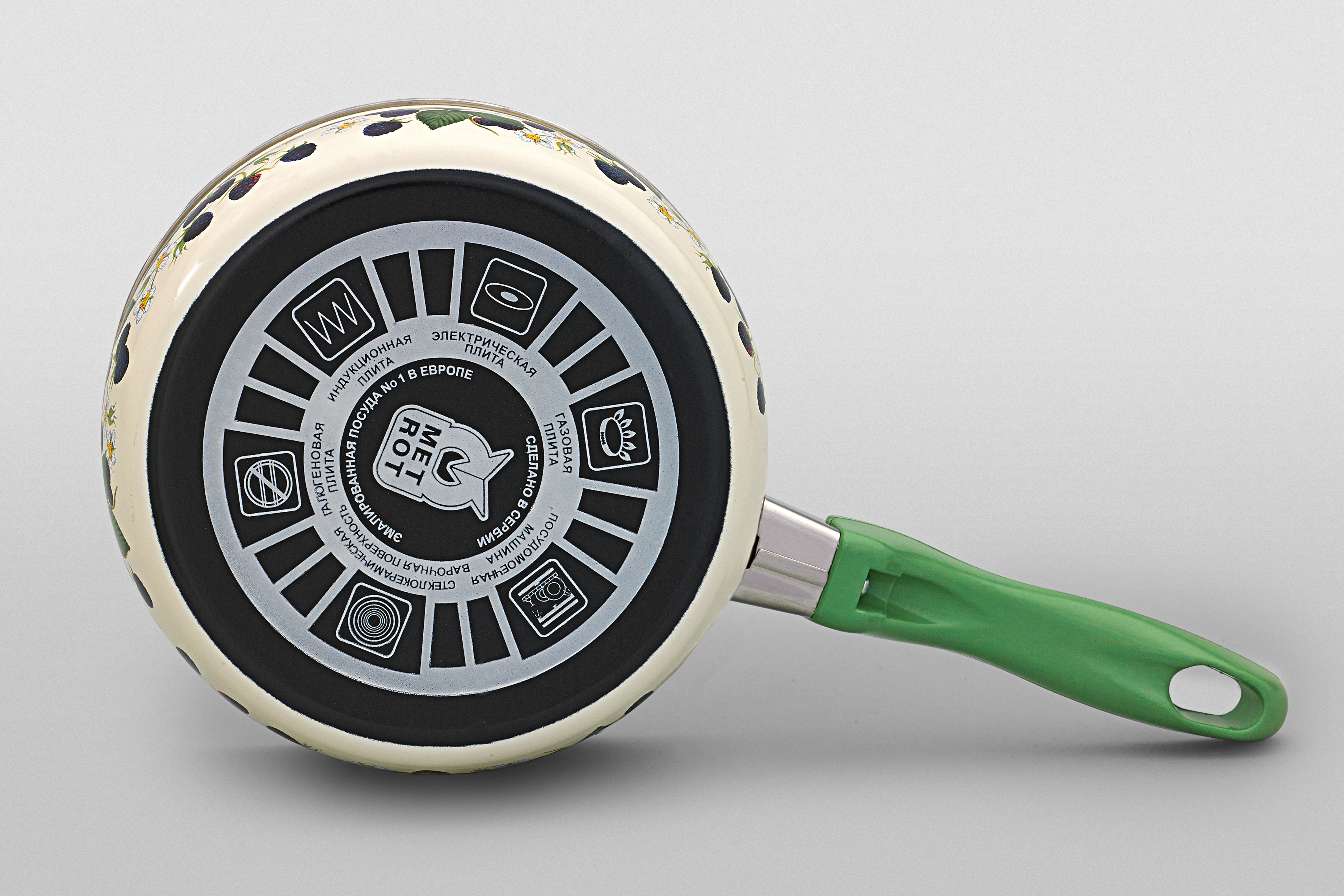 Ковш эмалированный с бакелитовой ручкой, 1.6 л