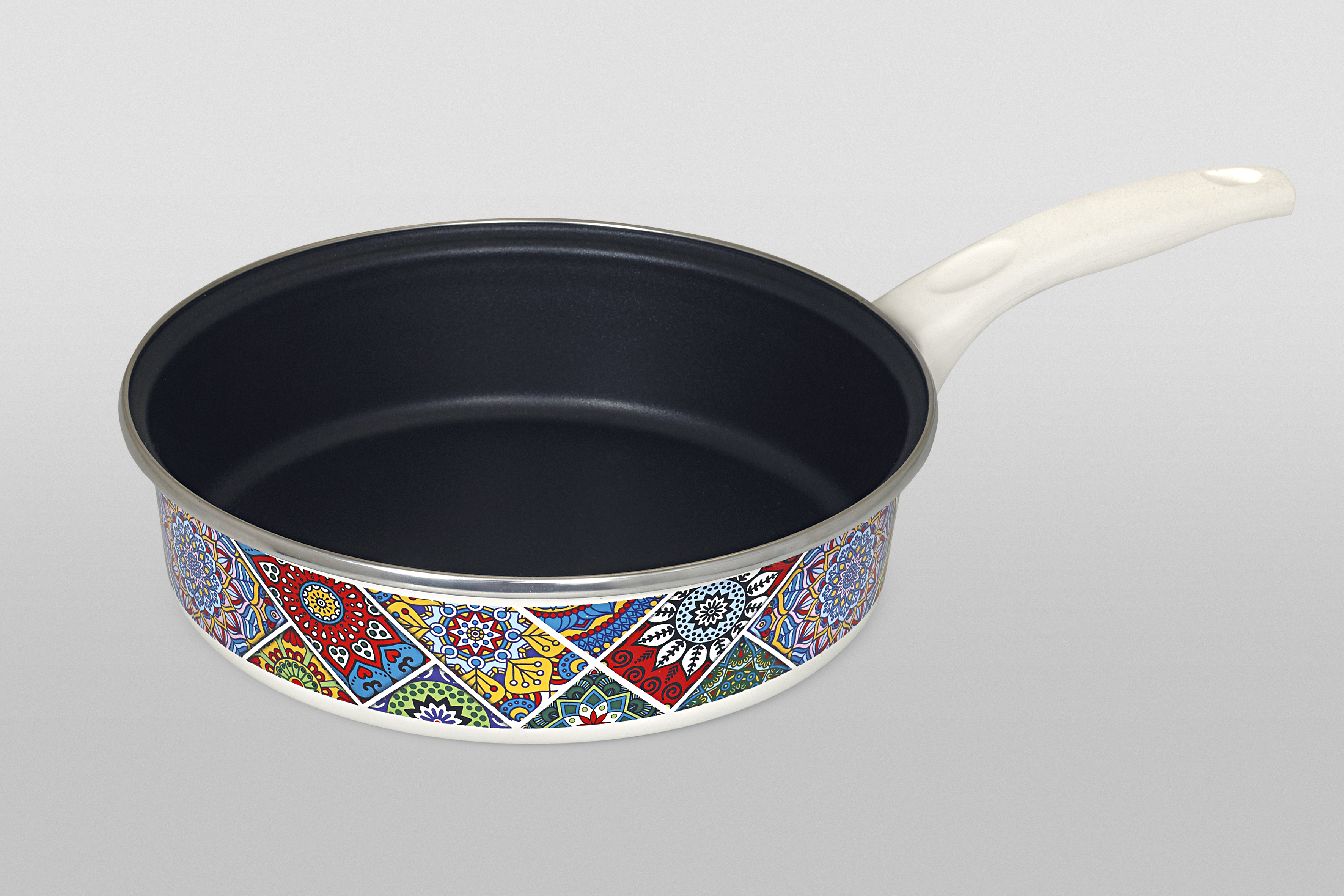 Сковорода с противопригорающим покрытием, 24 см, 2.3 л