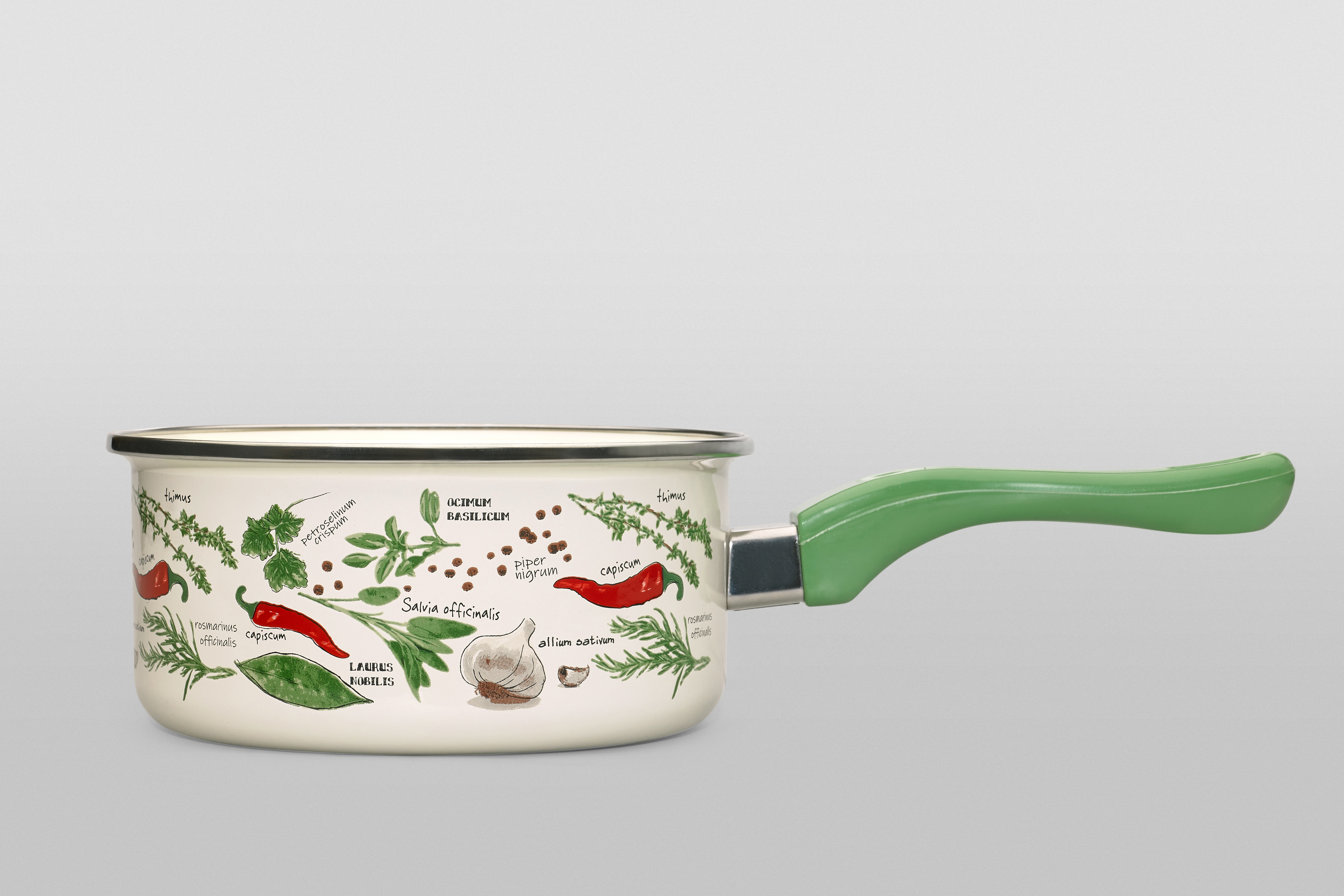 Ковш эмалированный с бакелитовой ручкой, 1.5 л