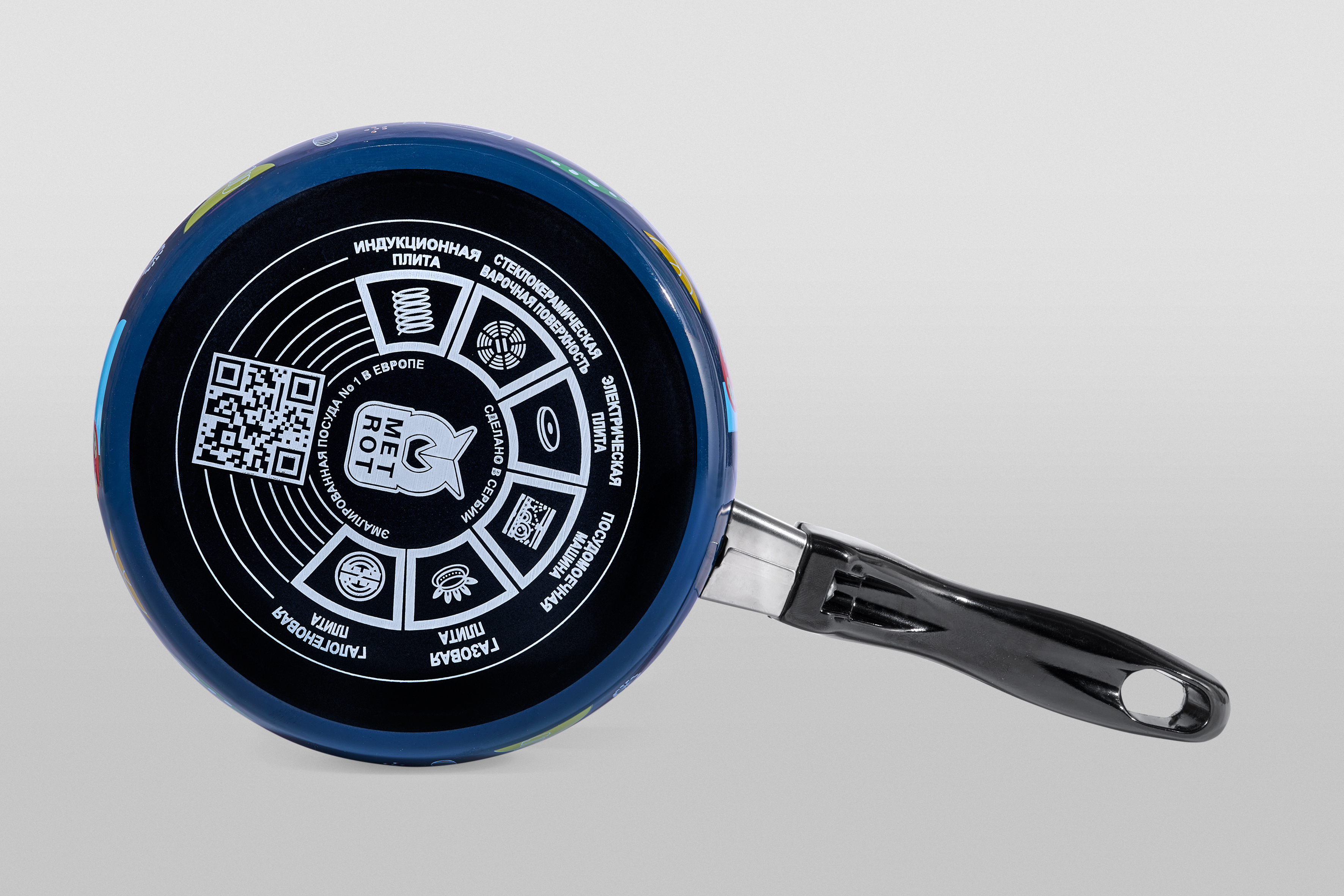 Ковш эмалированный с бакелитовой ручкой, 1.5 л