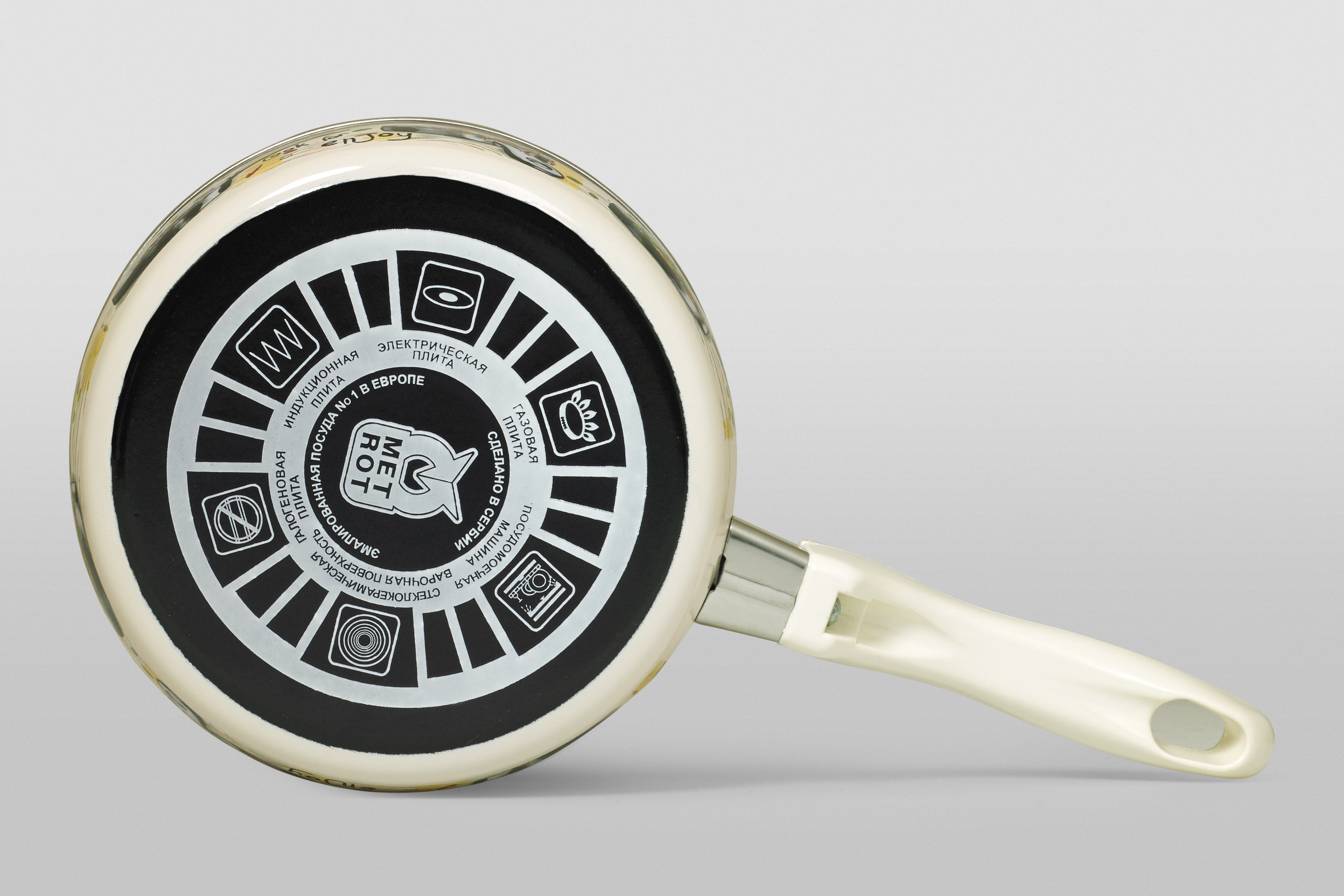 Ковш эмалированный с бакелитовой ручкой, 1.6 л