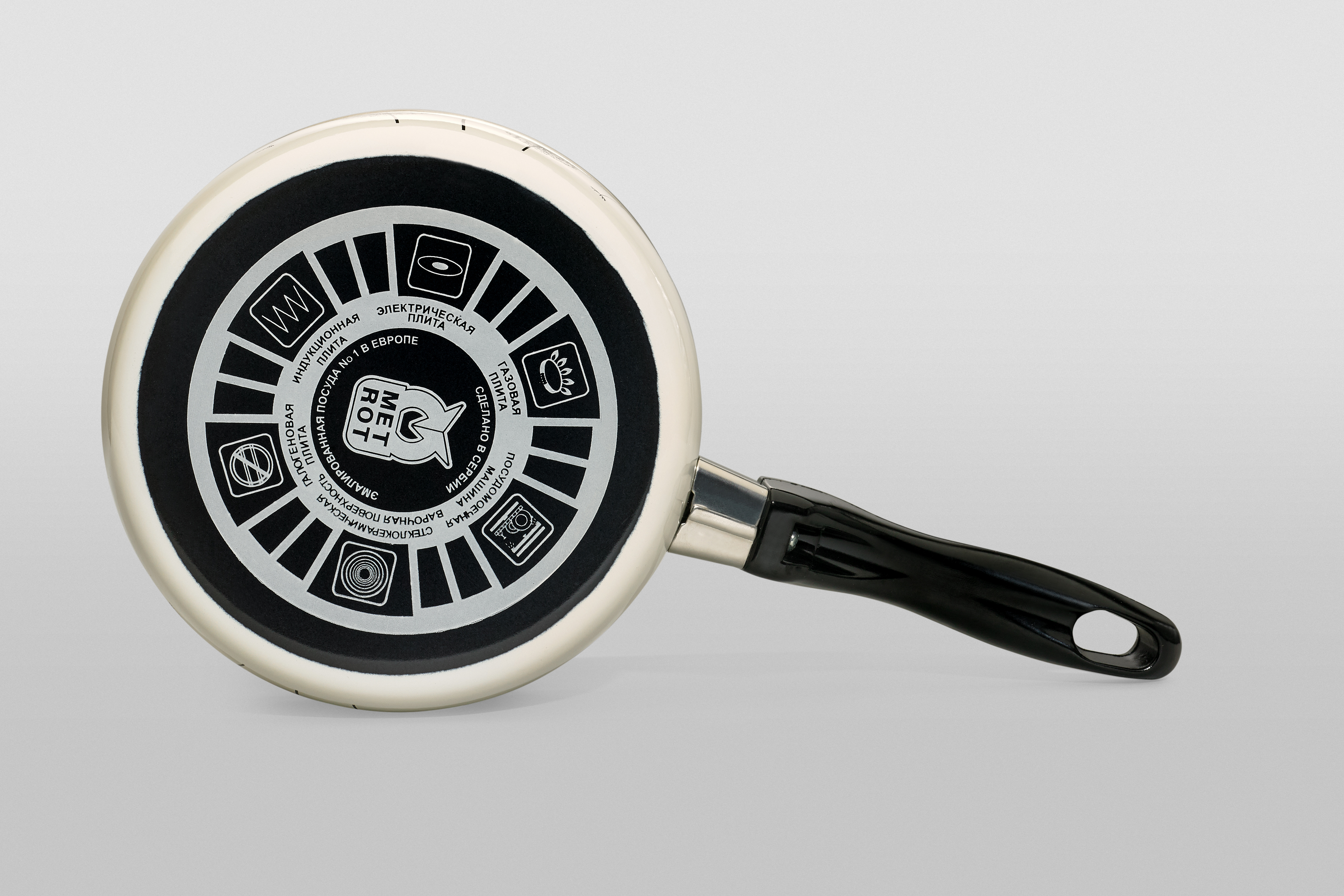 Ковш эмалированный с бакелитовой ручкой, 1.6 л