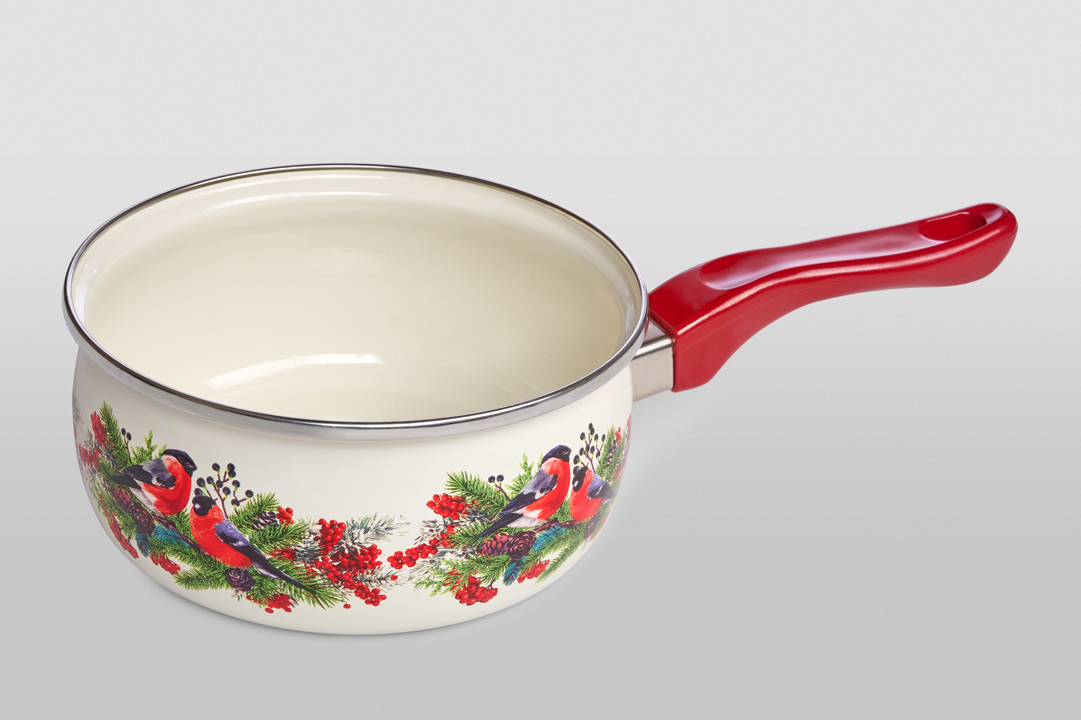 Ковш эмалированный с бакелитовой ручкой, 1.5 л