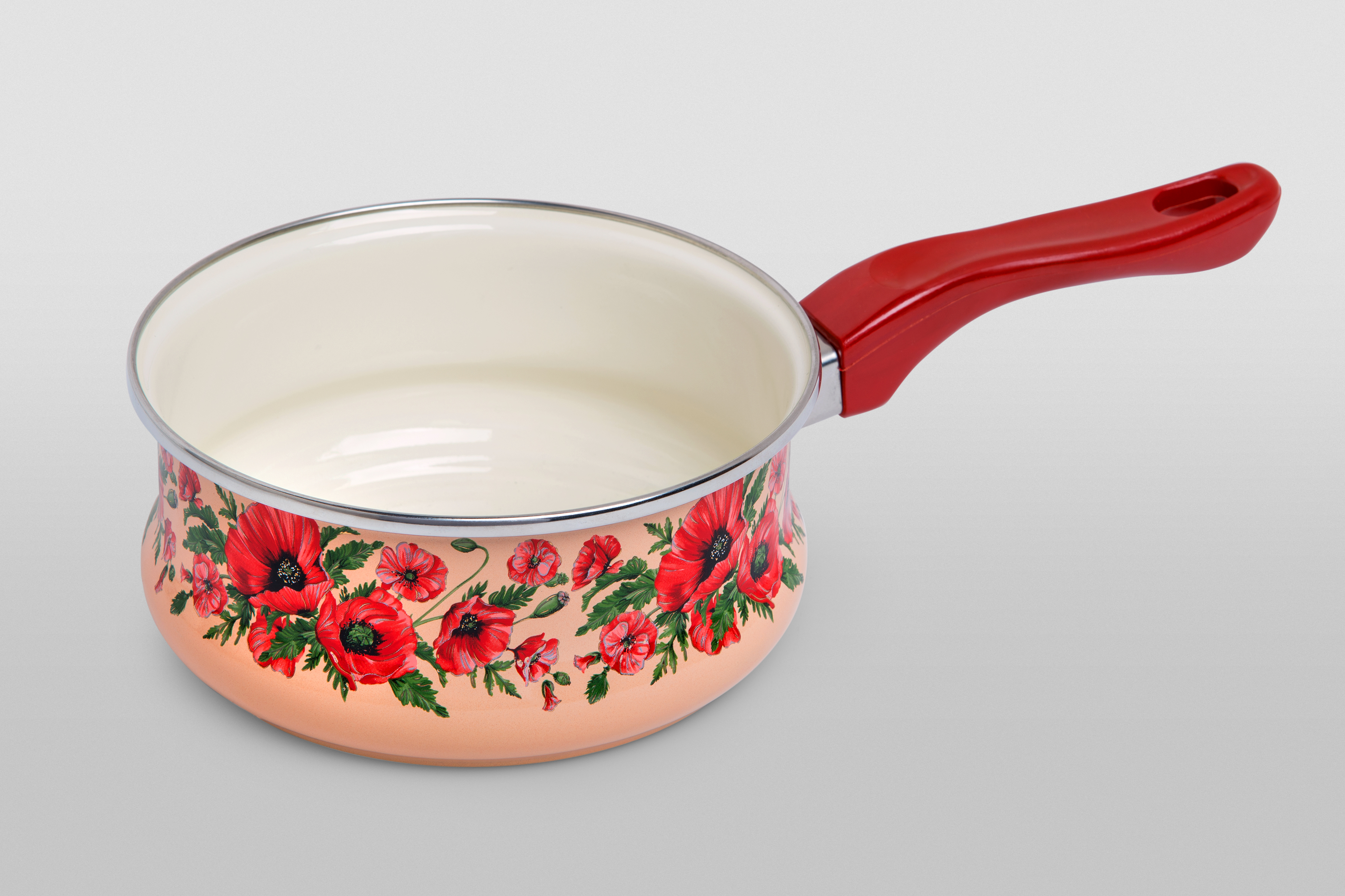 Ковш эмалированный с бакелитовой ручкой, 1.5 л