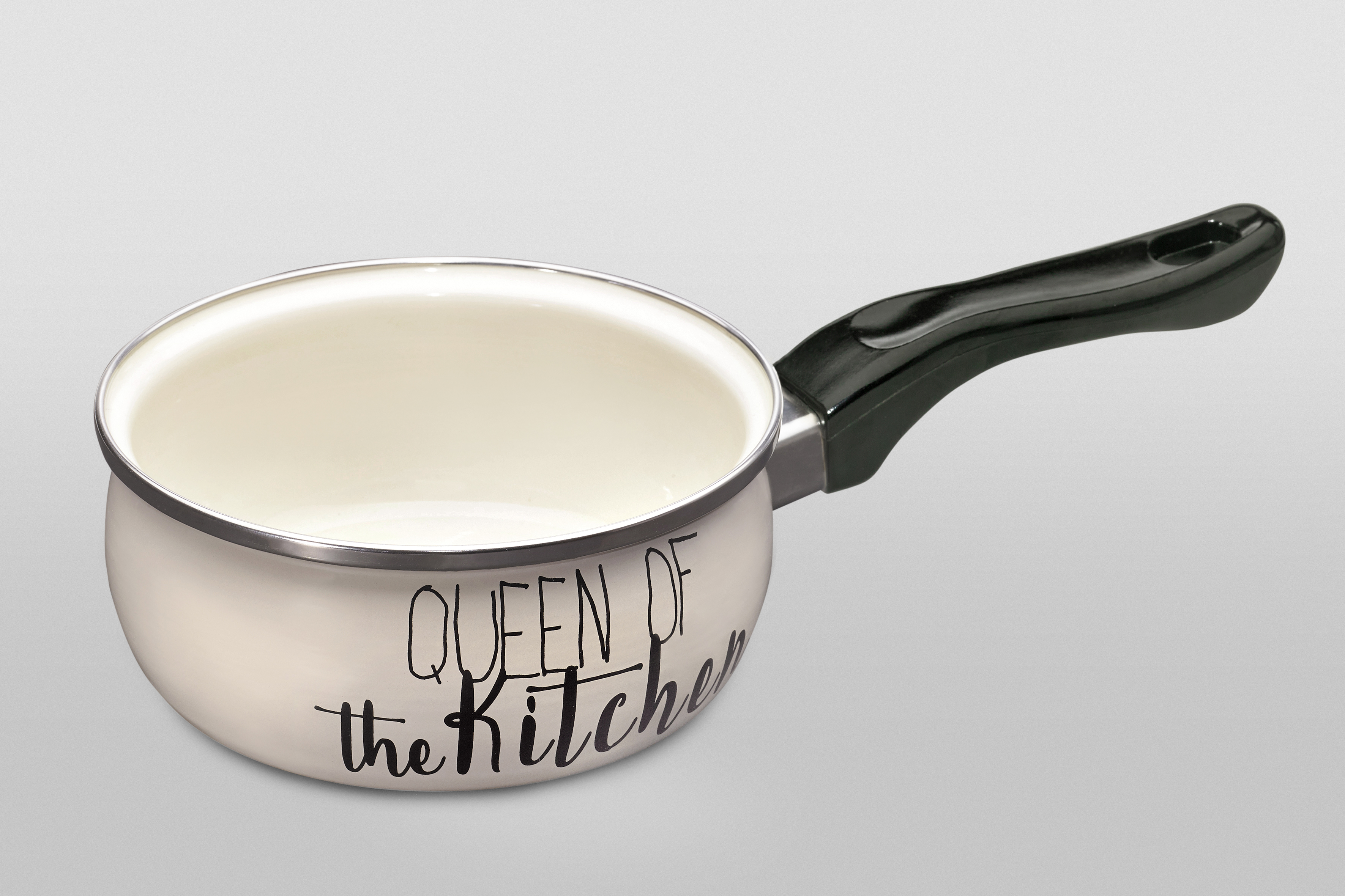 Ковш эмалированный с бакелитовой ручкой, 1.05 л