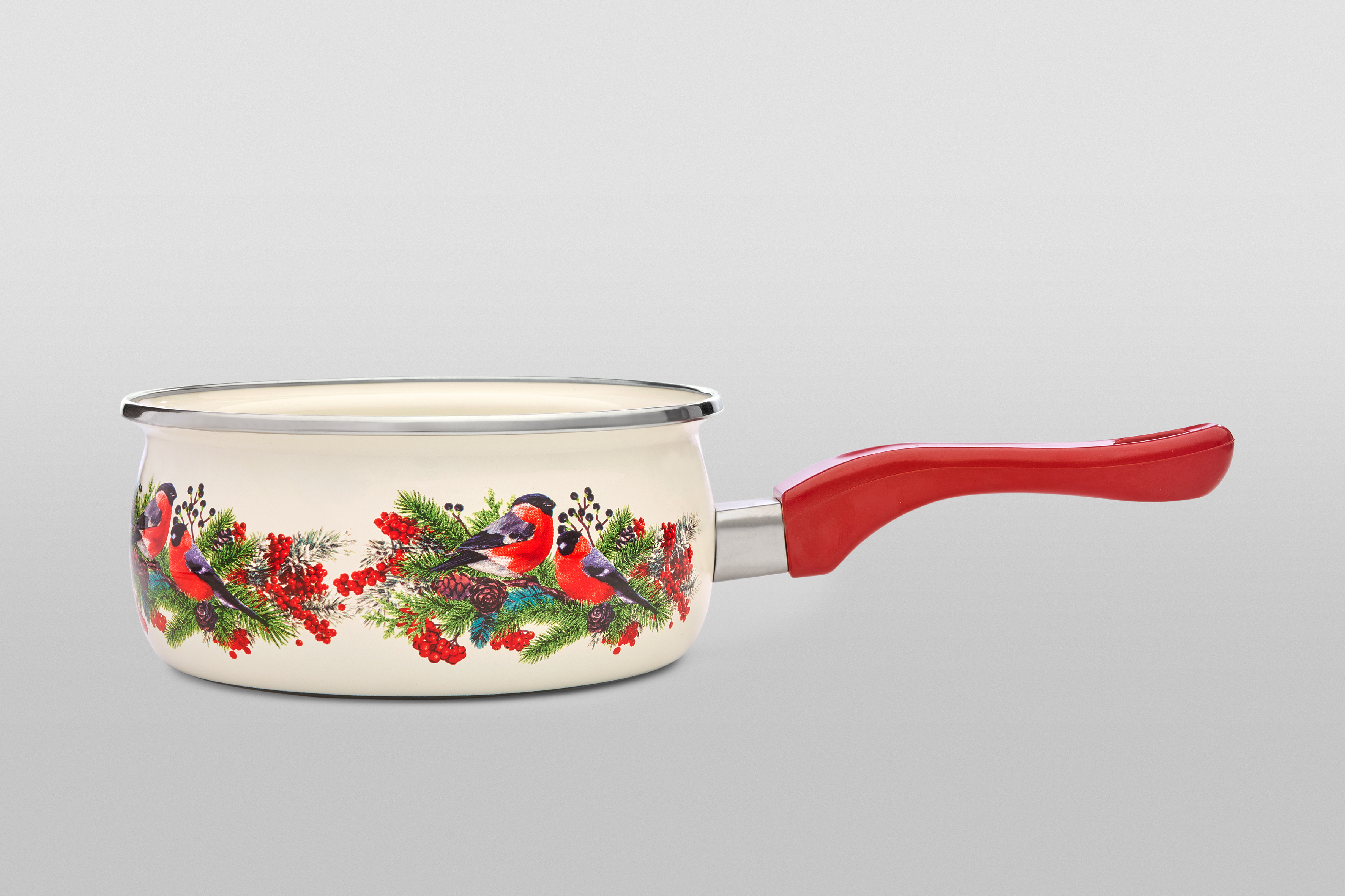 Ковш эмалированный с бакелитовой ручкой, 1.5 л