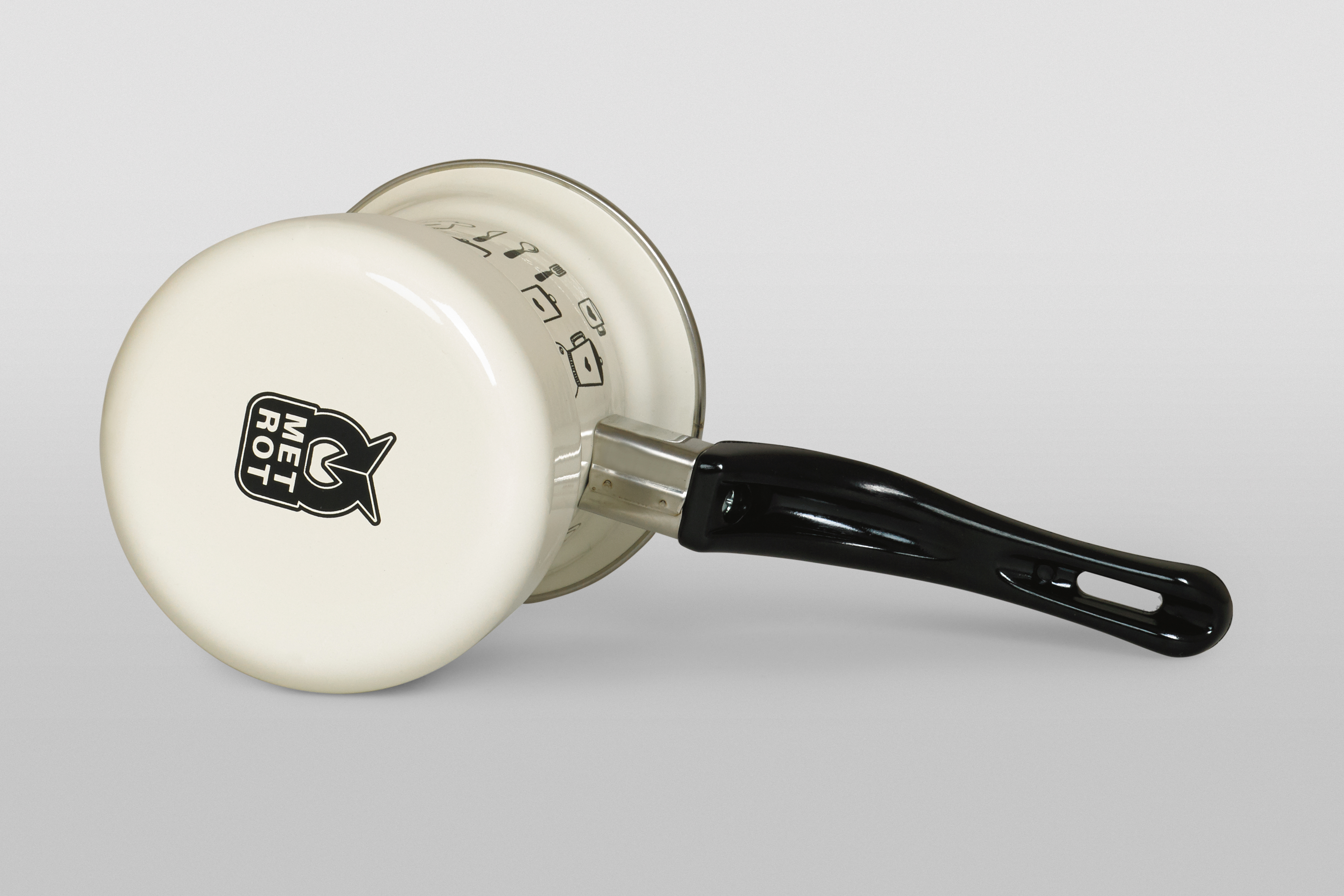 Турка эмалированная с бакелитовой ручкой, 0.4 л