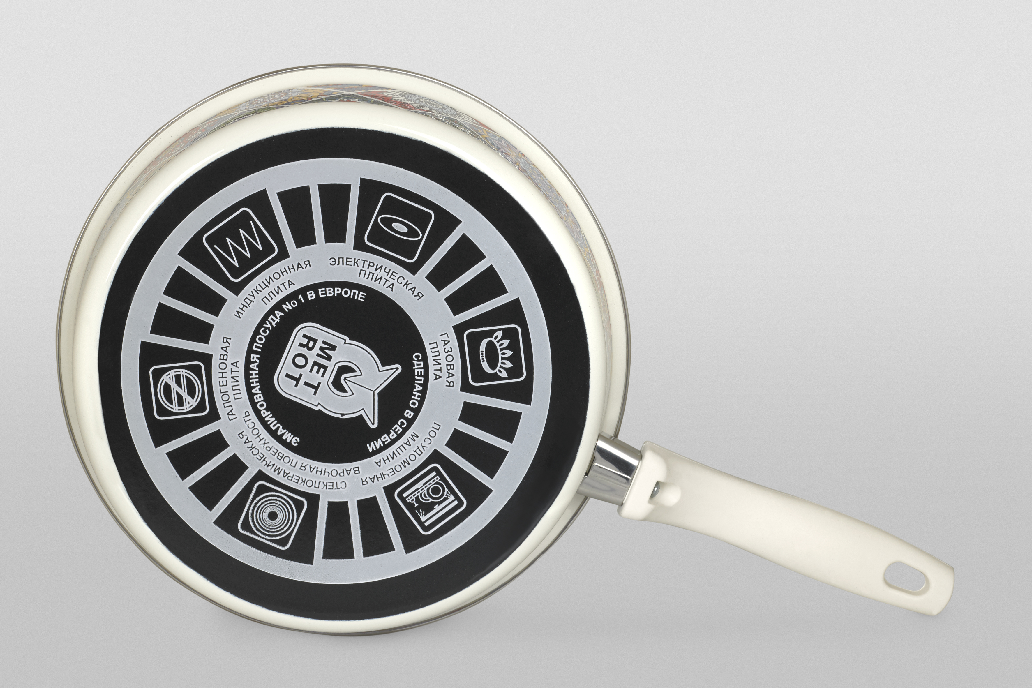 Сковорода с противопригорающим покрытием, 24 см, 2.3 л