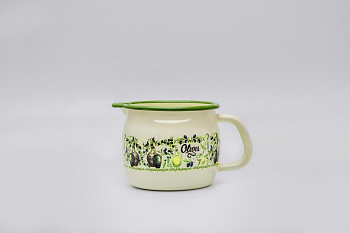 Кружка эмалированная с носиком, 0.8 л