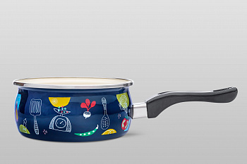 Ковш эмалированный с бакелитовой ручкой, 1.5 л