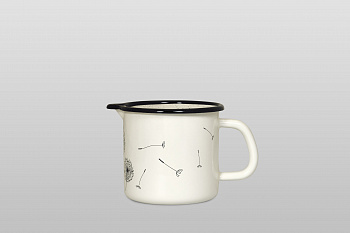 Кружка эмалированная с носиком, 0.8 л